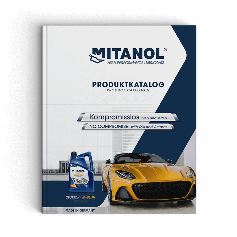 MITANOL Premium-Hochleistungs-Motorenöle und Getriebeöle. Produktkatalog